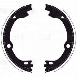 Колодки ручного тормоза к-кт