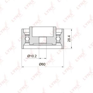 Ролик дополнительный ремня ГРМ