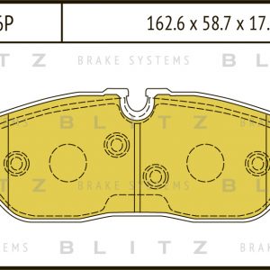 Колодки тормозные передние к-кт