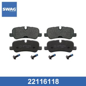 Колодки тормозные задние дисковые к-кт