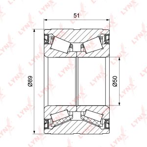 Подшипник ступицы (к-кт)