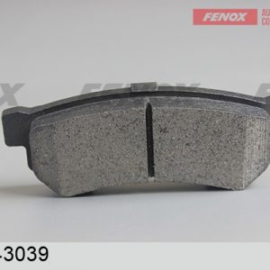 Колодки тормозные задние дисковые к-кт