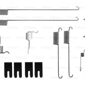 Установочный к-кт задних колодок