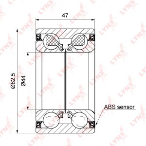 Подшипник ступицы (к-кт)