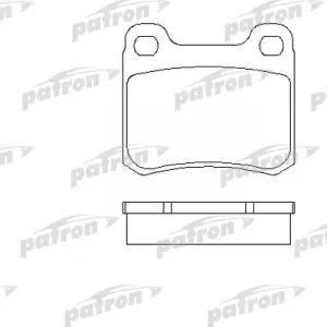 Колодки тормозные задние дисковые к-кт