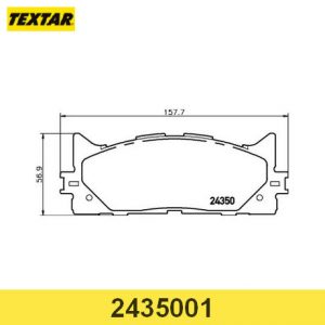 Колодки тормозные передние к-кт
