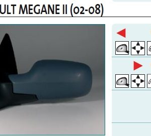 Зеркало правое электрическое