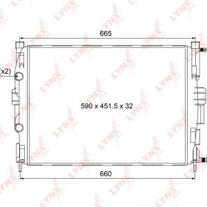 Радиатор основной