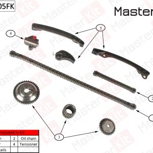 Цепь ГРМ к-кт