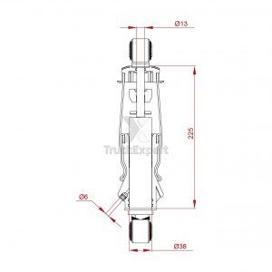 Амортизатор кабины
