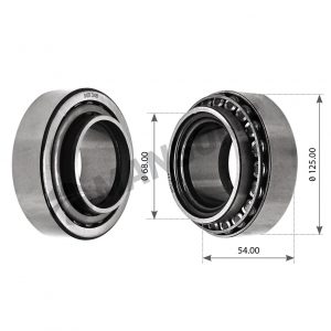 Подшипник ступицы (к-кт)