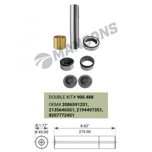 Р/к поворотного кулака (шкворень)