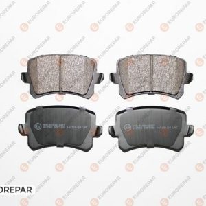 Колодки тормозные задние дисковые к-кт