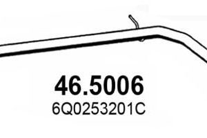 Труба глушителя