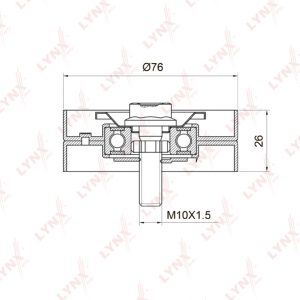 Ролик дополнительный руч. ремня