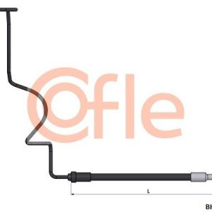Трубка тормозная