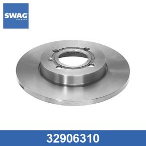 Диск тормозной передний не вентилируемый