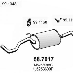 Глушитель основной