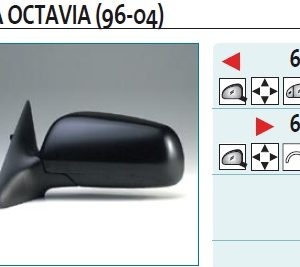 Зеркало левое электрическое