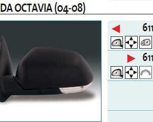 Зеркало левое электрическое