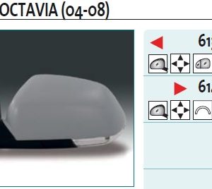 Зеркало левое электрическое