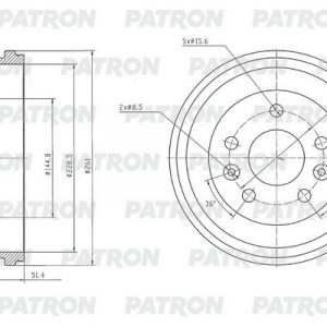 Барабан тормозной