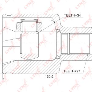 ШРУС внутренний передний