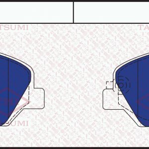 Колодки тормозные передние к-кт