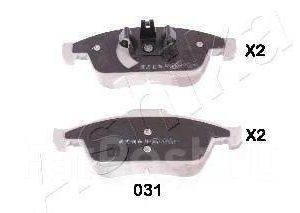 Колодки тормозные передние к-кт