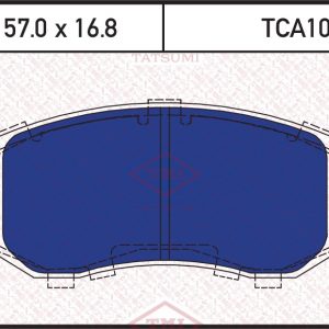 Колодки тормозные передние к-кт