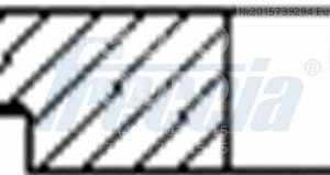 Кольца поршневые к-кт на 1 цилиндр