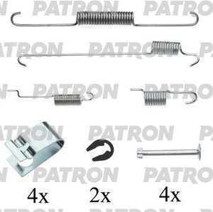 Установочный к-кт задних колодок