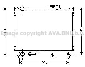 Радиатор основной