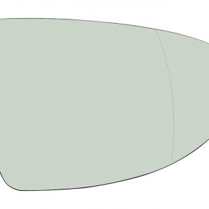 Стекло зеркала электрического левого