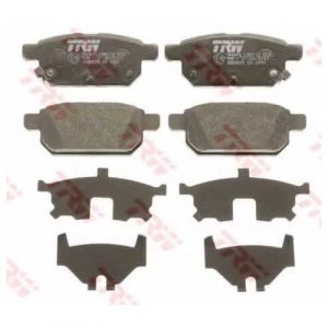 Колодки тормозные задние дисковые к-кт