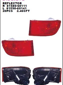 Фонарь задний в бампер правый