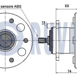 Ступица задняя