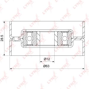 Ролик-натяжитель ремня ГРМ