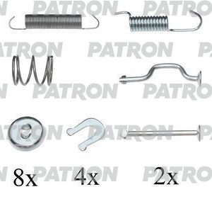 Установочный к-кт колодок ручного тормоза