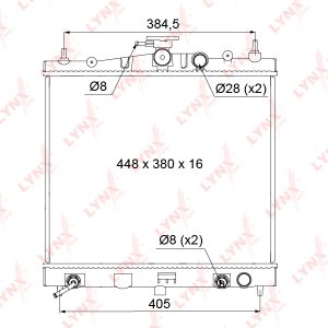 Радиатор основной