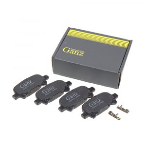 Колодки тормозные задние дисковые к-кт