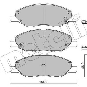 Колодки тормозные передние к-кт