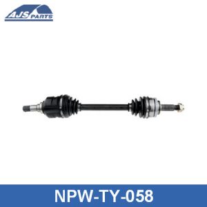 Полуось передняя левая