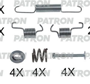 Установочный к-кт колодок ручного тормоза