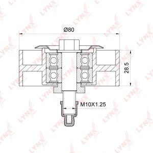 Ролик дополнительный руч. ремня