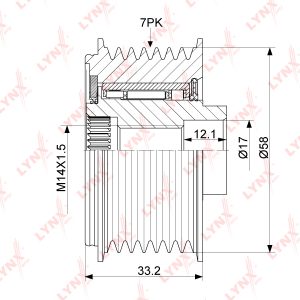 Шкив генератора