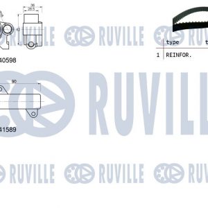 Ремень ГРМ к-кт