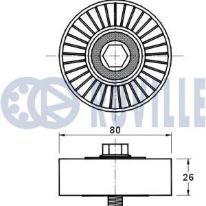 Ролик дополнительный руч. ремня