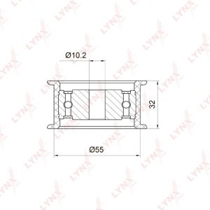 Ролик дополнительный ремня ГРМ