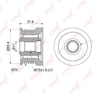 Шкив генератора